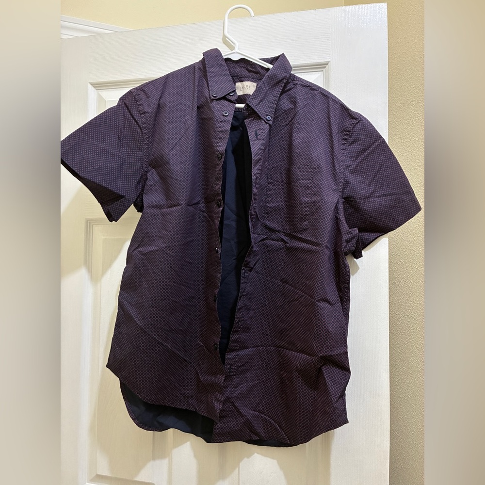 Men's Short Sleeve Button Up Shirt